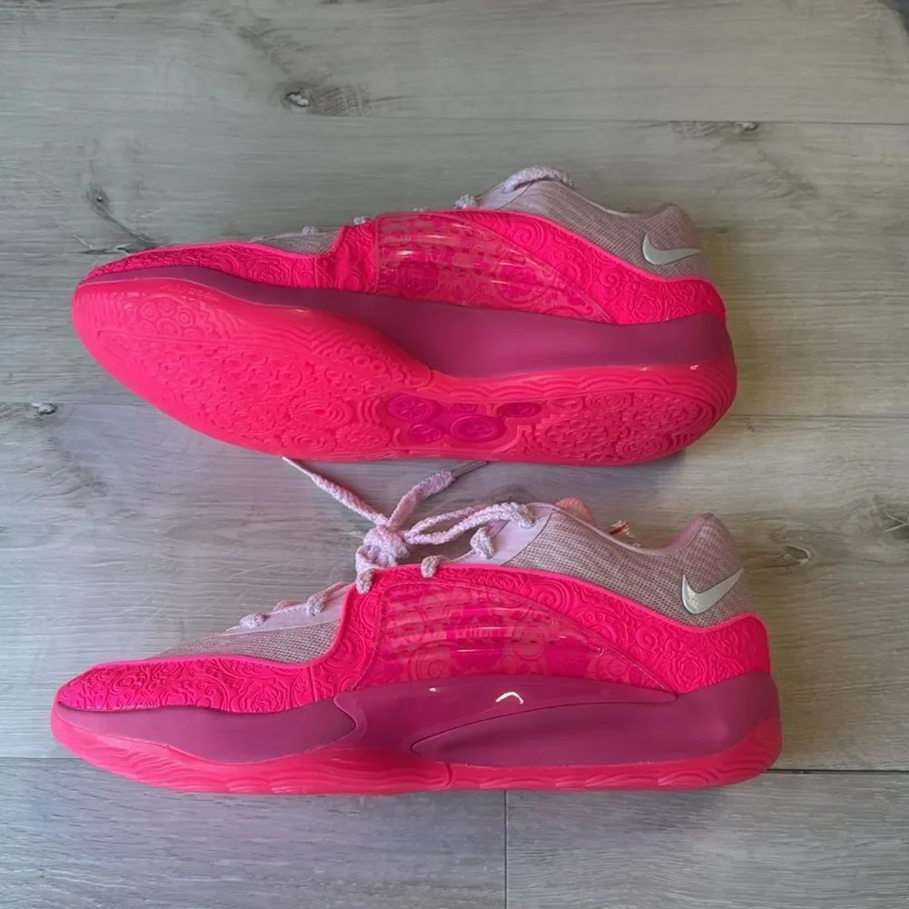 Nike KD 16 NRG 'AUNT PEARL' Pink Foam/White Fierce Pink 12Men 13.5W NWT in box‎